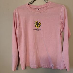 Life Is Good pink shirt S